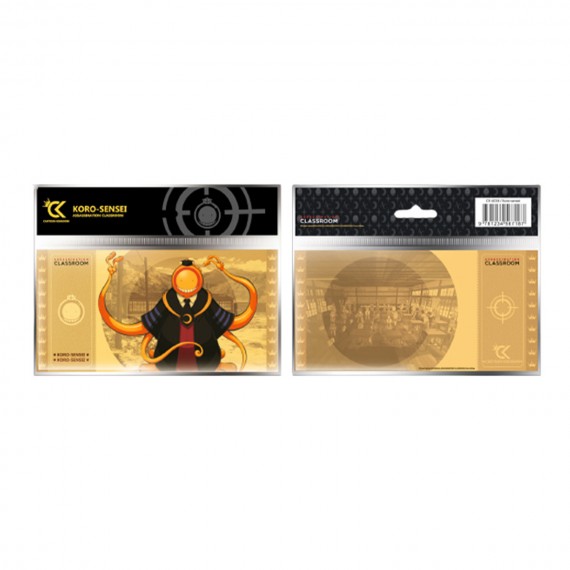 Golden Ticket Assassination Classroom - Koro Sensei 4 Col.1