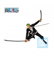 Figurine One Piece - Roronoa Zoro Ichibansho Red More Beat 11cm