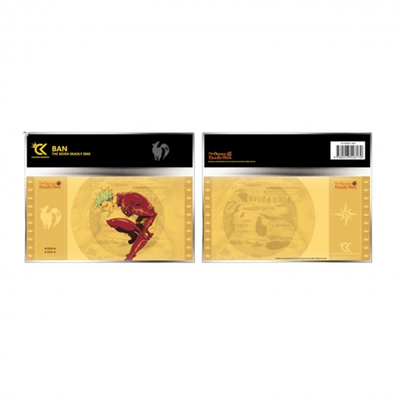 Golden Ticket Seven Deadly Sins - Ban Col.1