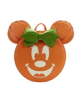 Mini Sac A Dos Disney - Glow Face Minnie Pumpkin