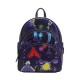 Mini Sac A Dos Disney - Villains Triple Pocket Glow In The Dark