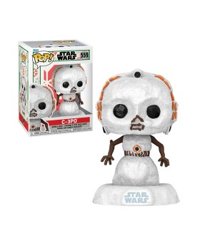 Figurine Star Wars Holiday - Snowman C-3Po Pop 10cm