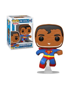 Figurine DC Comic Holiday - Gingerbread Superman Pop 10cm