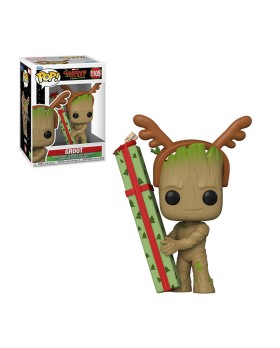 Figurine Marvel Guardians Of The Galaxy - Groot Holiday Pop 10cm