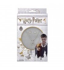 Pack Harry Potter - Collier Et Boucles D'oreilles Reliques De La Mort