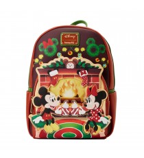 Mini Sac A Dos Disney - Mickey Minnie Hot Cocoa Fireplace Light Up