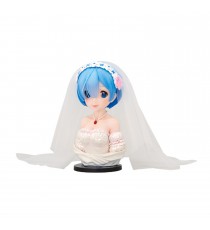 Figurine Re Zero Starting Life In Another World - Dreaming Future Story Wedding Rem 21cm