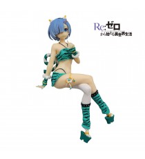 Figurine Re Zero Starting Life In Another World - Rem Demon Costume Noodle Stopper 16cm