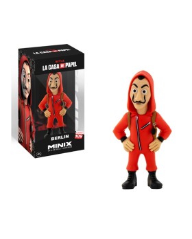 Figurine Casa De Papel - Berlin Avec Masque Minix 12cm