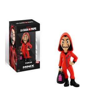 Figurine Casa De Papel - Tokyo Avec Masque Minix 12cm