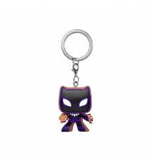 Porte Clé Marvel - Holiday Black Panther Pocket Pop 4cm