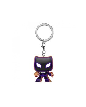 Porte Clé Marvel - Holiday Black Panther Pocket Pop 4cm