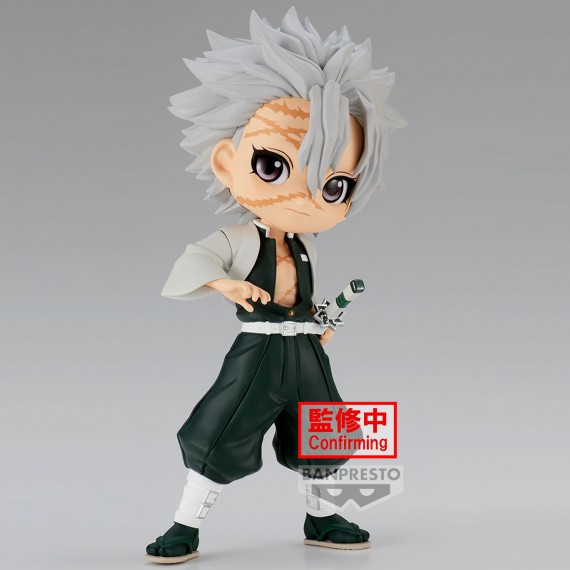 Figurine Demon Slayer Kimetsu No Yaiba - Sanemi Shinazugawa Q Posket 14cm