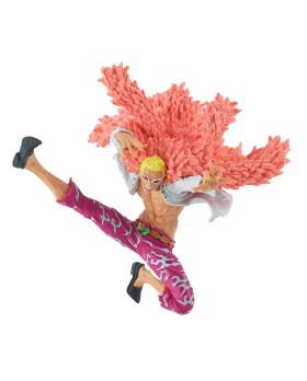 Figurine One Piece - Don Quichotte Doflamingo Scultures Big Banpresto Colosseum VI Vol 1 10cm