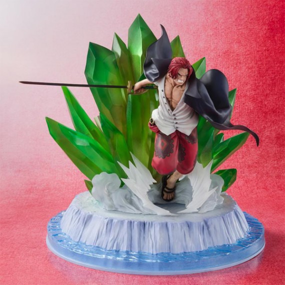 Figurine One Piece - Shanks & Uta Figuarts Zero Extra Battle Red 24cm