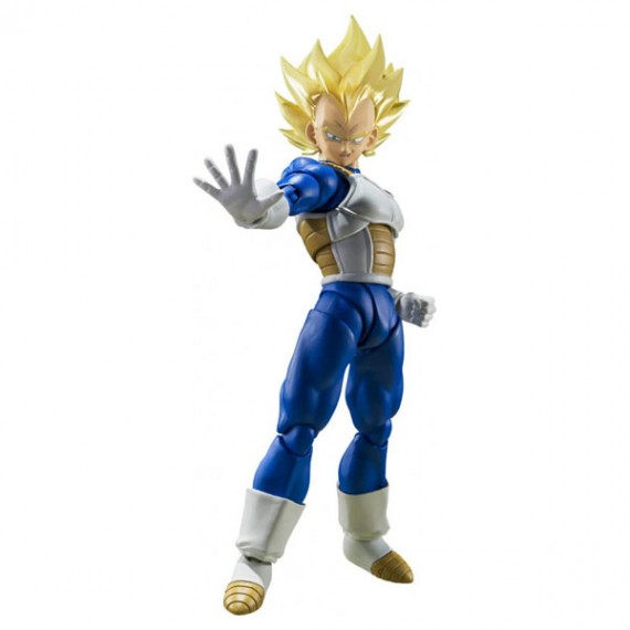 Figurine Dragon Ball Z - Super Saiyan Vegeta Awakened Super Saiyan Blood SH Figuarts 14cm