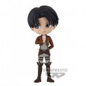 Figurine Attaque des Titans - Levi Vol.2 Ver.A Q Posket 14cm