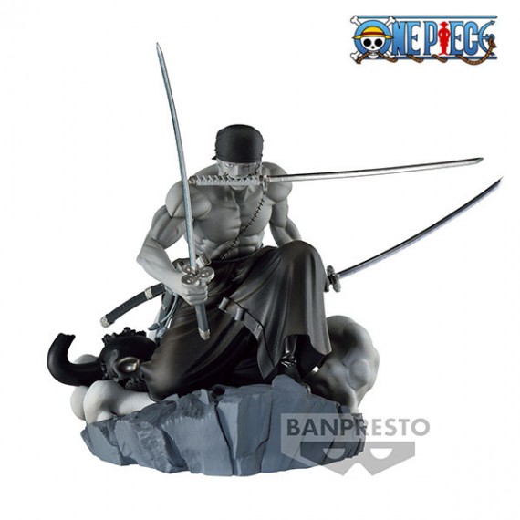 Figurine one piece - Roronoa Zoro Brush Tones Dioramatic15cm