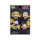 Figurine Naruto - 4Pcs Pins Set Team 7 4cm