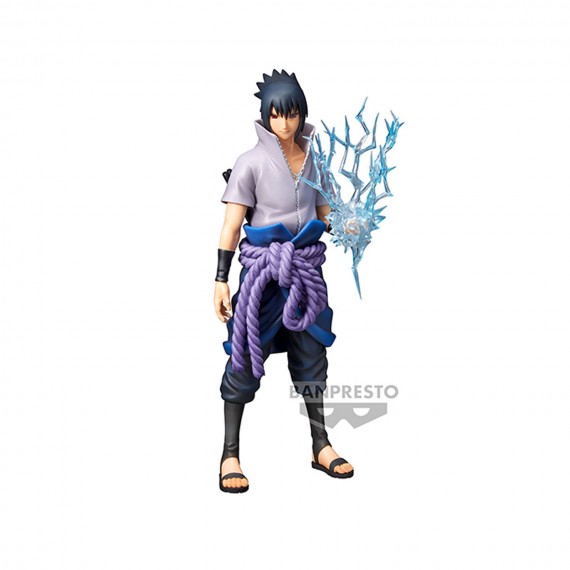 Figurine Naruto Shippuden - Uchiha Sasuke Grandista Nero 28cm