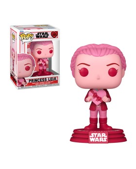 Figurine Star Wars - Valentines S3 Leia Pop 10cm