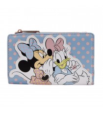 Portefeuille Disney - Minnie Daisy Pastel Color Block Dots