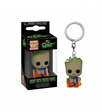 Porte Clé I Am Groot - Groot W/ Cheese Puffs Pocket Pop 4cm