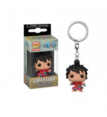 Porte Clé One Piece - Luffy In Kimono Pocket Pop 4cm