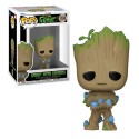 Figurine I Am Groot - Groot W/ Grunds Pop 10cm