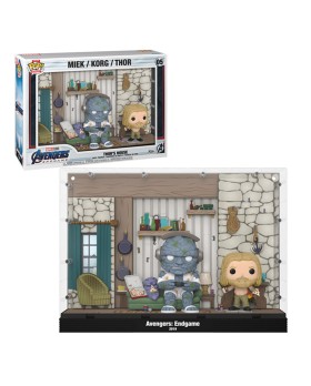 Figurine Marvel - Moments Dlx Endgame Thorâ€™S House Case Pop 10cm