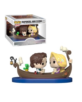 Figurine Disney - Movie Moment Disney 100Th Raiponce & Flynn Pop 10cm