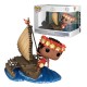 Figurine Disney - Ride Sup Dlx Disney 100Th Moana / Vaiana Finale Pop 10cm