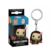 Porte Clé Demon Slayer Kimetsu No Yaiba - Nezuko Pocket Pop 4cm