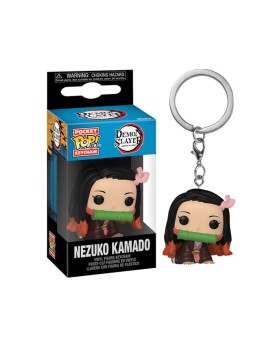 Porte Clé Demon Slayer Kimetsu No Yaiba - Nezuko Pocket Pop 4cm