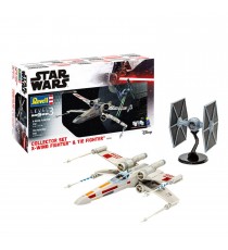 Maquette Star Wars - SW Star Wars Maquettes X-Wing Fighter 1/57 + Tie Fighter 1/65