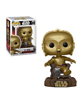 Figurine Star Wars Return Of The Jedi 40Th - C3P0 In Chair Pop 10cm