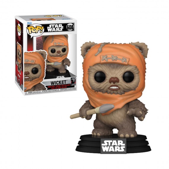 Figurine Star Wars Return Of The Jedi 40Th - Wicket Pop 10cm