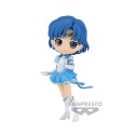 Figurine Sailor Moon Cosmos Movie - Eternal Sailor Mercury Ver B Q Posket 14cm