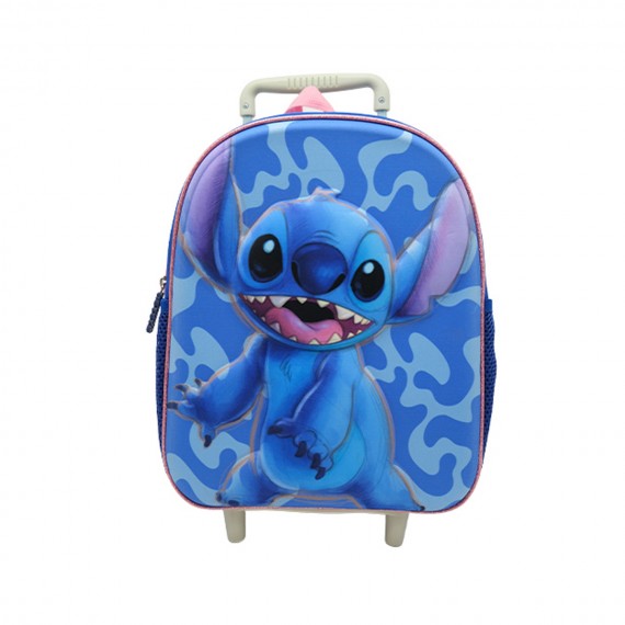 Sac A Dos A Roulettes Disney - 3D Stitch