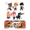 Figurine Chainsaw Man - Set 6 Figurines Adverge Motion Full 5cm