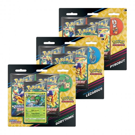 Coffret Pokemon - Pins Zenith Suprème Modèle aléatoire