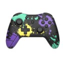 Manette pro Sans fil Compatible Switch Color Stain