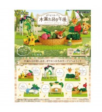 Re-Ment - Pokemon : Garden Afternoon Of Sunshine Filtering Through Trees - Boite de 6 PCS