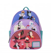 Mini Sac A Dos Disney - Villains Color Block Triple Pocket