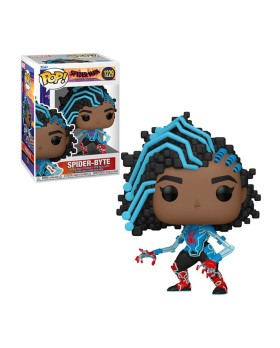 Figurine Marvel - Spider Byte  Spider Man Accross The Spider Verse Pop 10cm