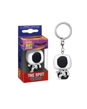 Porte Clé Marvel - The Spot Spider Man Accross The Spider Verse Pocket Pop 4cm
