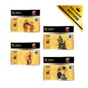 Golden Ticket Naruto Shippuden 20th - set de 4 Edition limitée