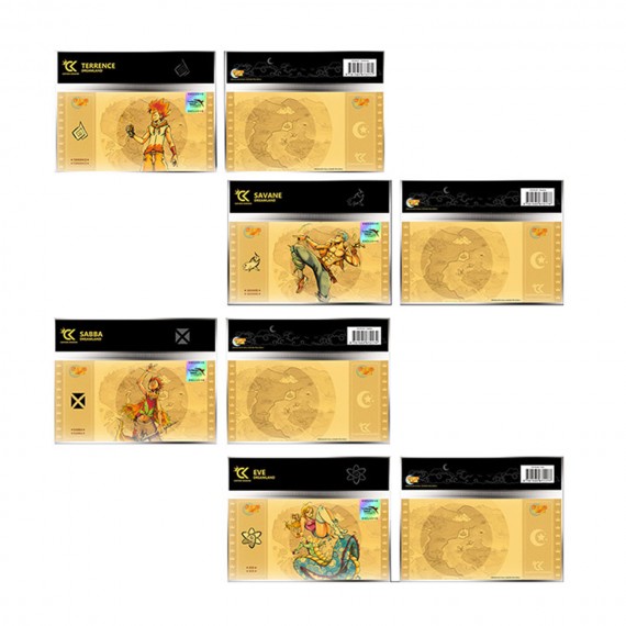 Golden Ticket Dreamland - Pack 4pcs