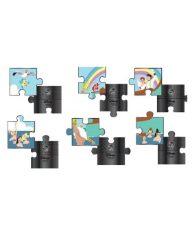 Pins Disney Little Mermaid Tritons Gift Puzzle - 1 Boite Aleatoire
