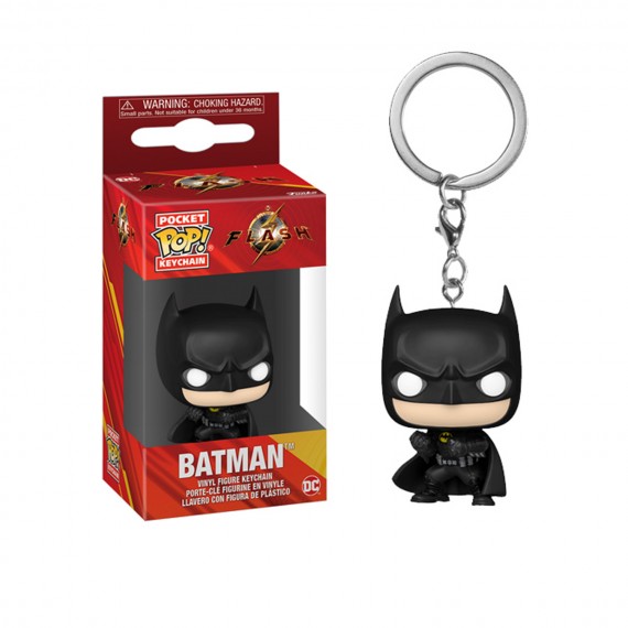 Porte Cle DC Comics - The Flash Batman Pocket Pop 4cm